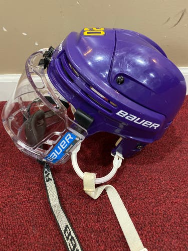 CCM Hoodie & Medium Bauer Pro Stock 4500 Helmet Item#MNKH20