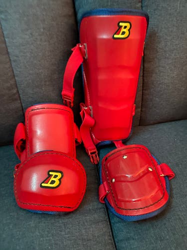 Belgard baseball shin and elbow guard