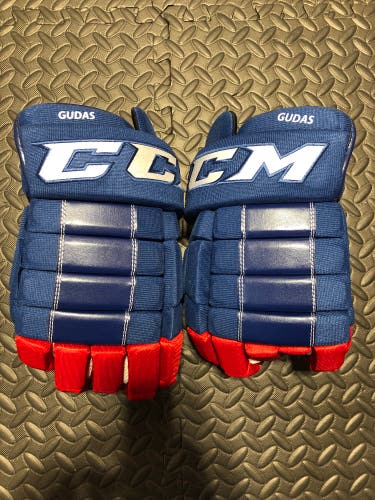 New CCM 14" HG4RRP Gloves R.Gudas