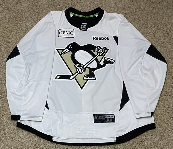 2012 Pittsburgh Penguins practice worn jersey size 58