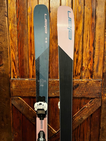 2021 Elan All Mountain Ripstick 88 Skis With Bindings Max Din 11