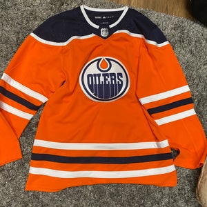 Orange Men's Size 46 Adidas Jersey