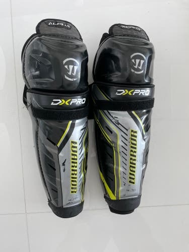 Warrior Alpha DX Pro Shin Pads Size 14 Senior