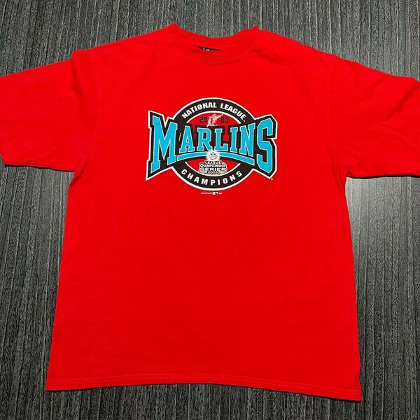 03' Florida Marlins National League Champions Vintage T-Shirt