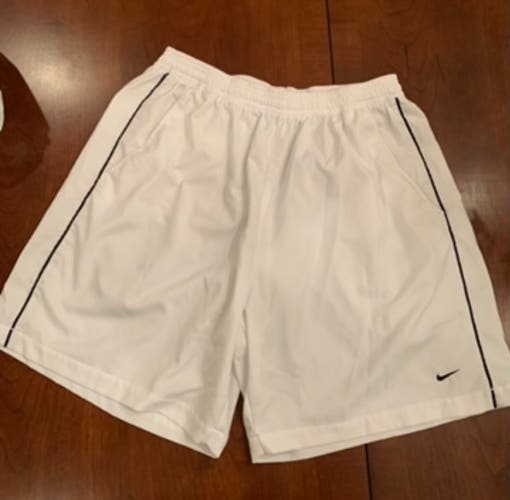 Nike Drifit white shorts