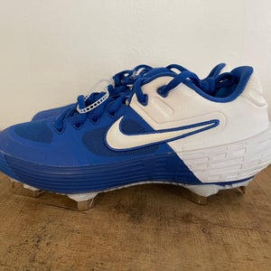 Nike Zoom Air Alpha Huarache Elite Baseball Cleats Mens Size 5.5 Blue CI2226-400