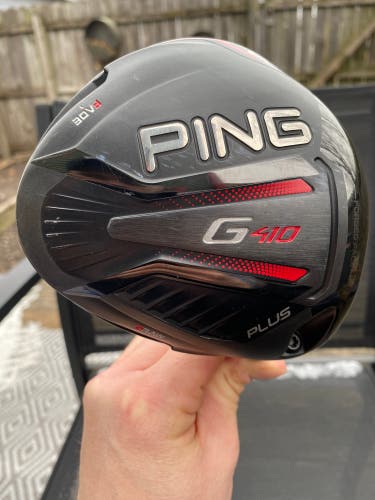 Used Right-Handed Ping G410 Plus Driver, Stiff Flex
