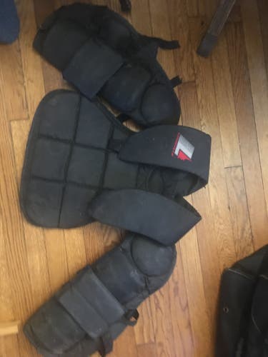 Used XS Goalie Chest Protector