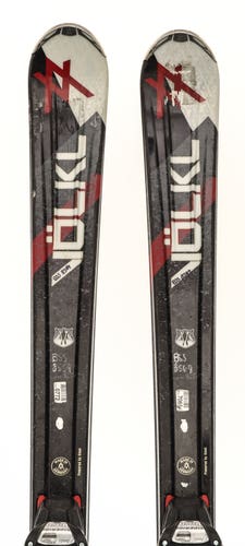 Used 2011 Volkl Unlimited AC30 Demo Ski with Bindings Size 163 (Option 212181)