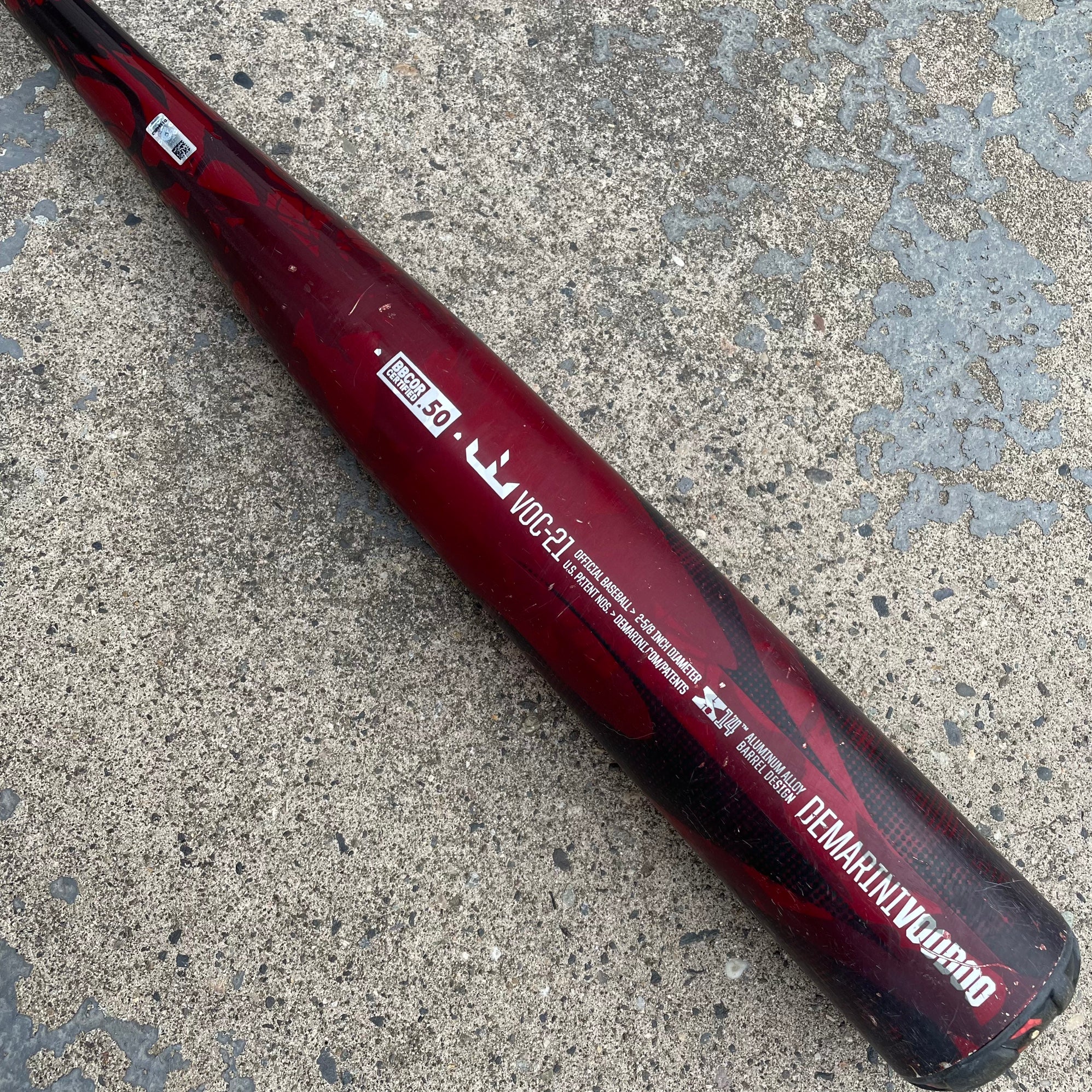New in wrapper with a valid dealer receipt 2021 DeMarini Voodoo One 33" 30 -3