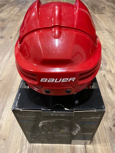 Bauer 4500 hockey helmet senior large red