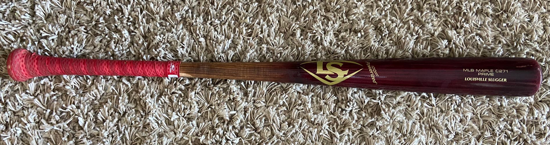 Used Louisville Slugger Wood Prime Bat (-3) 30 oz 33"