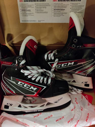 Senior New CCM JetSpeed FT2 Hockey Skates Regular Width Size 6.5