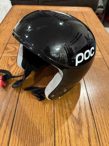Black Poc GS Helmet