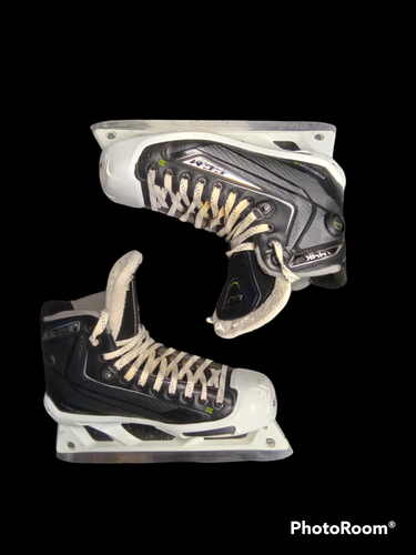 Senior Used CCM RibCor 44K Hockey Goalie Skates Regular Width Size 8.5