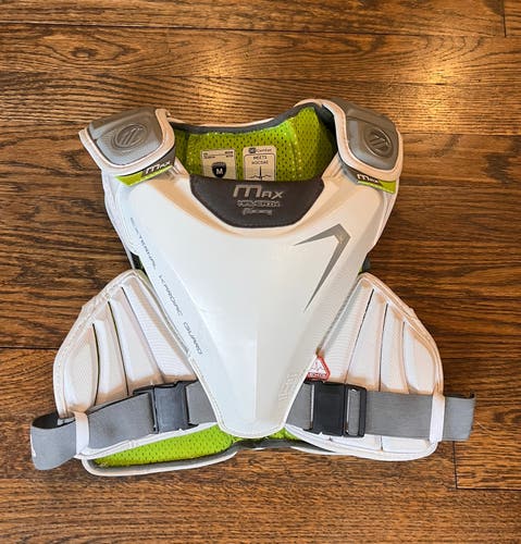 Used Medium Maverik MAX EKG Shoulder Pads Lax Lacrosse