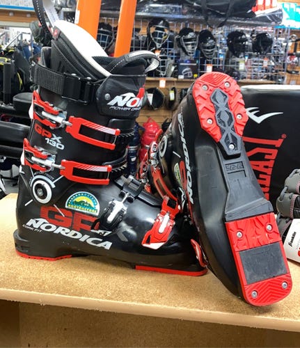 Nordica GPX 130 Used Men's Ski Boots Stiff Downhill 27 27.5 mondo