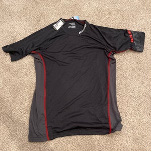 Bauer Short Sleeve Shirt Size Mens Medium (New With Tags Still On)