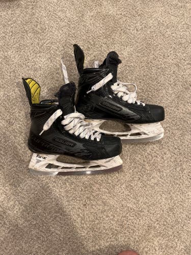 Used Senior Bauer Regular Width  Size 8 Supreme MX3 Hockey Skates