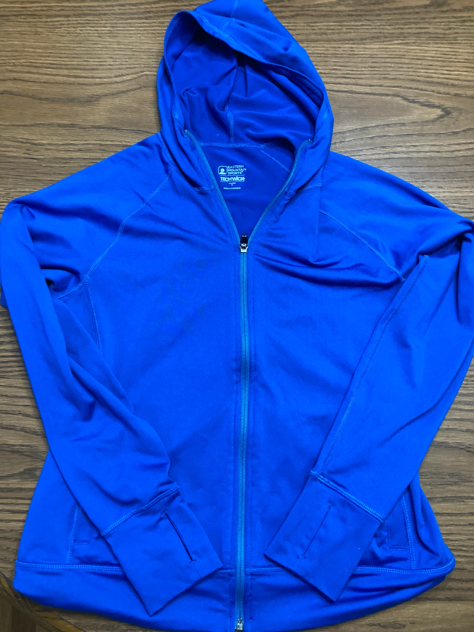 Blue Eastern Mountain Sport Techwick Adult Women's Used Medium Sweatshirt