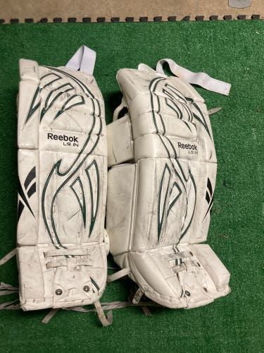 Used 32" Reebok L9 Goalie Leg Pads