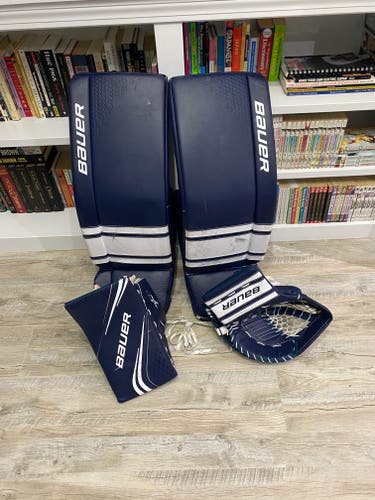 Used 34" Bauer Regular GSX Goalie Full Set