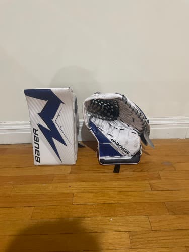 Pro Stock MACH/ Hyperlite Goalie Glove And Blocker