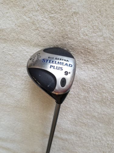 Used Men's Callaway Right Handed Big Bertha Driver Stiff Flex 9 Loft