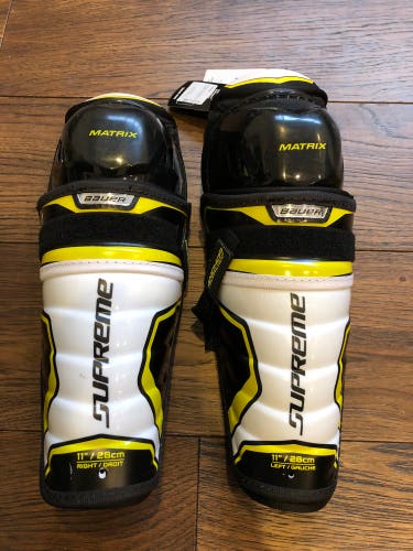 New Bauer Supreme Matrix Shin Pads