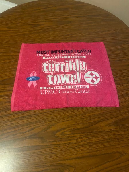 Pittsburgh Steelers NFL Breast Cancer Awareness Terrible Towel