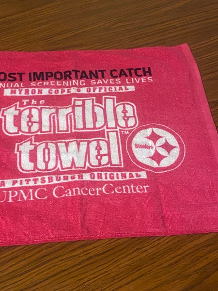 Pittsburgh Steelers NFL Breast Cancer Awareness Terrible Towel