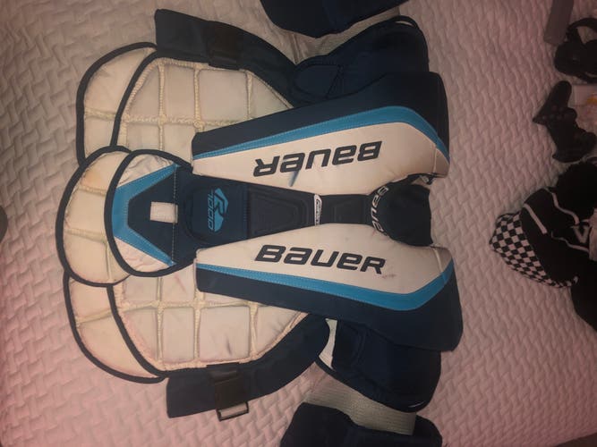 Used Bauer 7000 Goalie Chest Pad