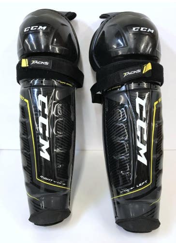 CCM Tacks 9080 Shin Pads 16" - like new!