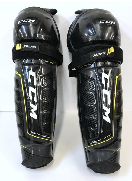 CCM Tacks 9080 Shin Pads 16" - like new!