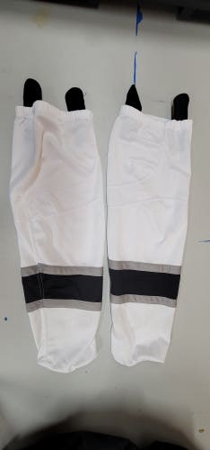 White Senior Used Socks (LA Kings Style)