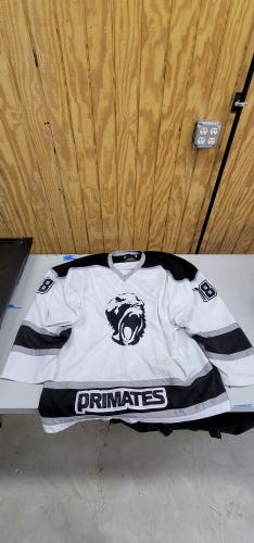 Black Adult Men's Used Goalie Cut Jersey
