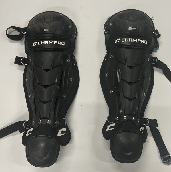 Used Champro Cg112b Youth Catchers Shin Guards SidelineSwap