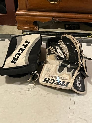 Itech X-Factor 4.8 Junior Goalie Blocker & Catcher Set