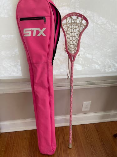 STX lacrosse Stick With Bag And Goggles.
