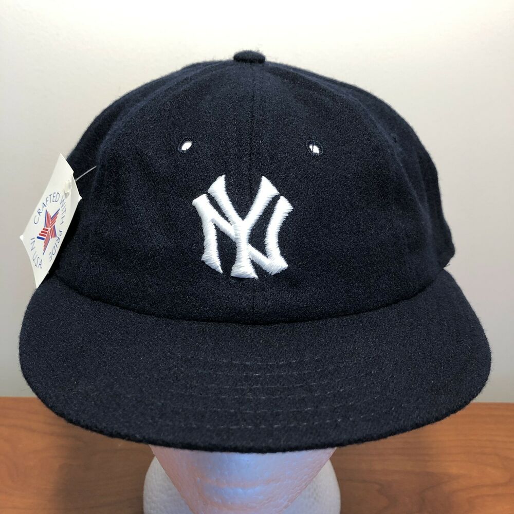 大処分祭‼︎80s'vintage roman yankees cap New York Yankees Hat Baseball Cap Fitted 7 1/2 MLB Vintage