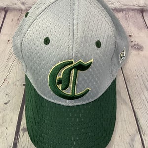 The Game Fitted Hat Green Size 6 3/4 Breathable Comfortable New With Tags