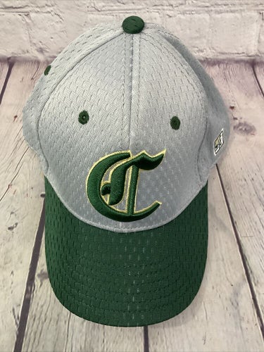 The Game Fitted Hat Green Size 6 3/4 Breathable Comfortable New With Tags