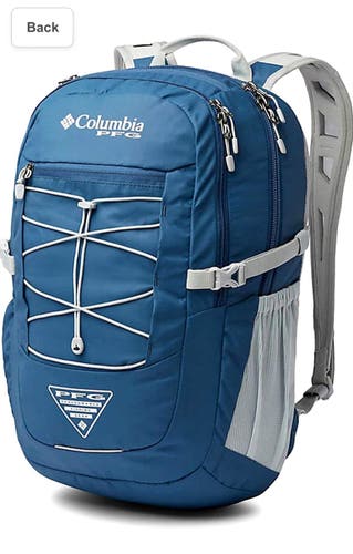 Columbia PFG Meridian II Daypack Laptop PFG Backpack Bag (blue Night Tide)