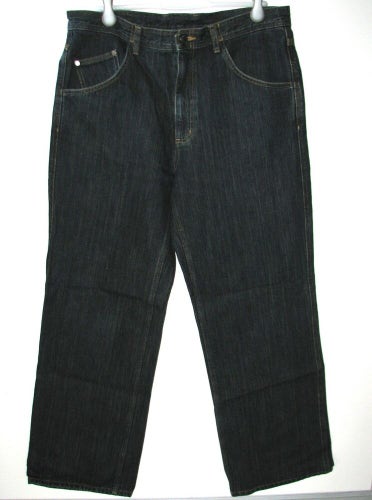 Patagonia Denim Workender Men's Organic Cotton Blue Jeans Pants ~ Size 34 x 30