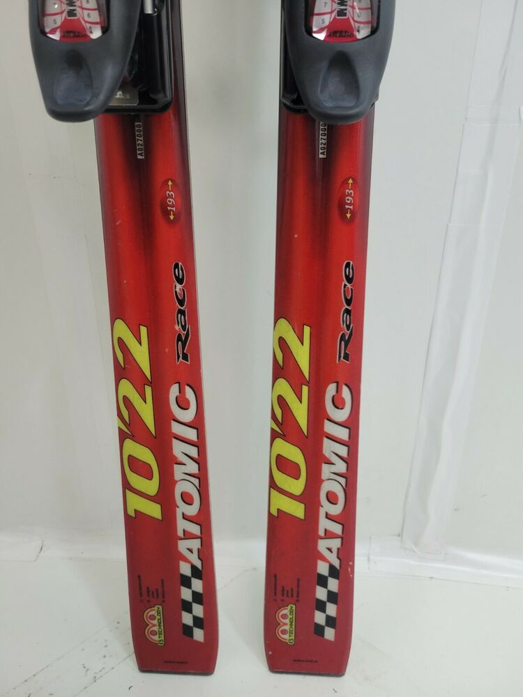 USED 193 cm Atomic Beta Race 10.22 GS Alpine Race Skis