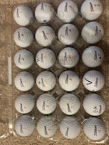 Used Titleist 36 Pack (3 Dozen) Titleist Velocity Balls