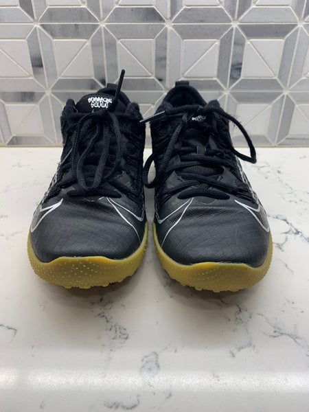 Black Used Turf Cleats Low Cut Huarache