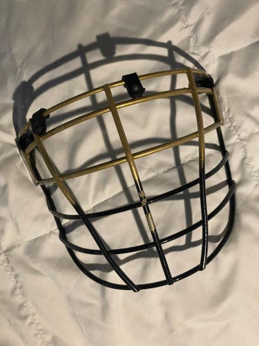 Used Warrior Custom Powdercoated Box Lacrosse Facemask