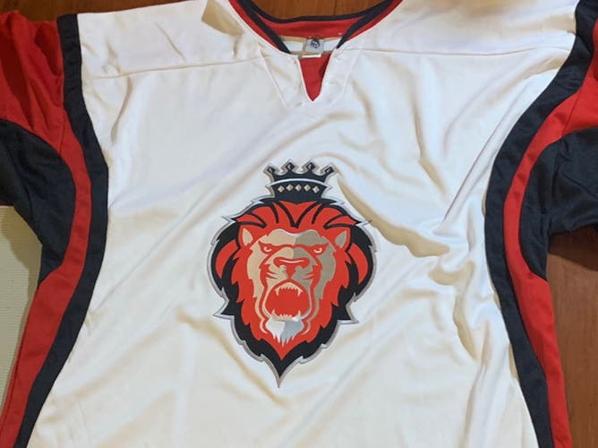 White Adult XXXL  Jersey