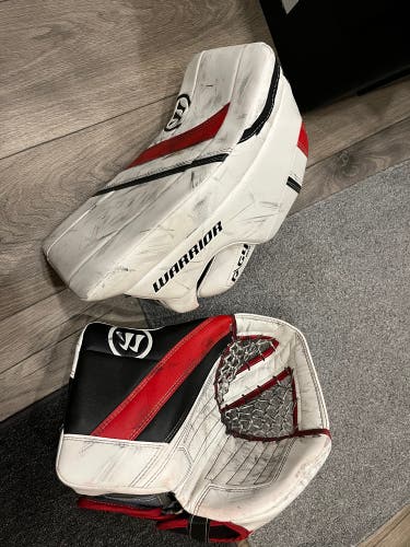 Warrior Senior Glove and Blocker G4 Set